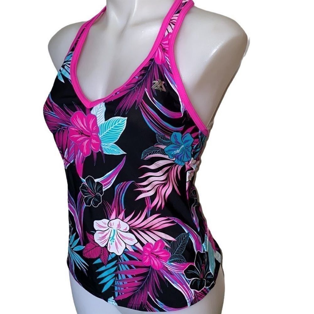 🔥🏖Zeroposur 2 in 1 tank sport bra new sz xl new